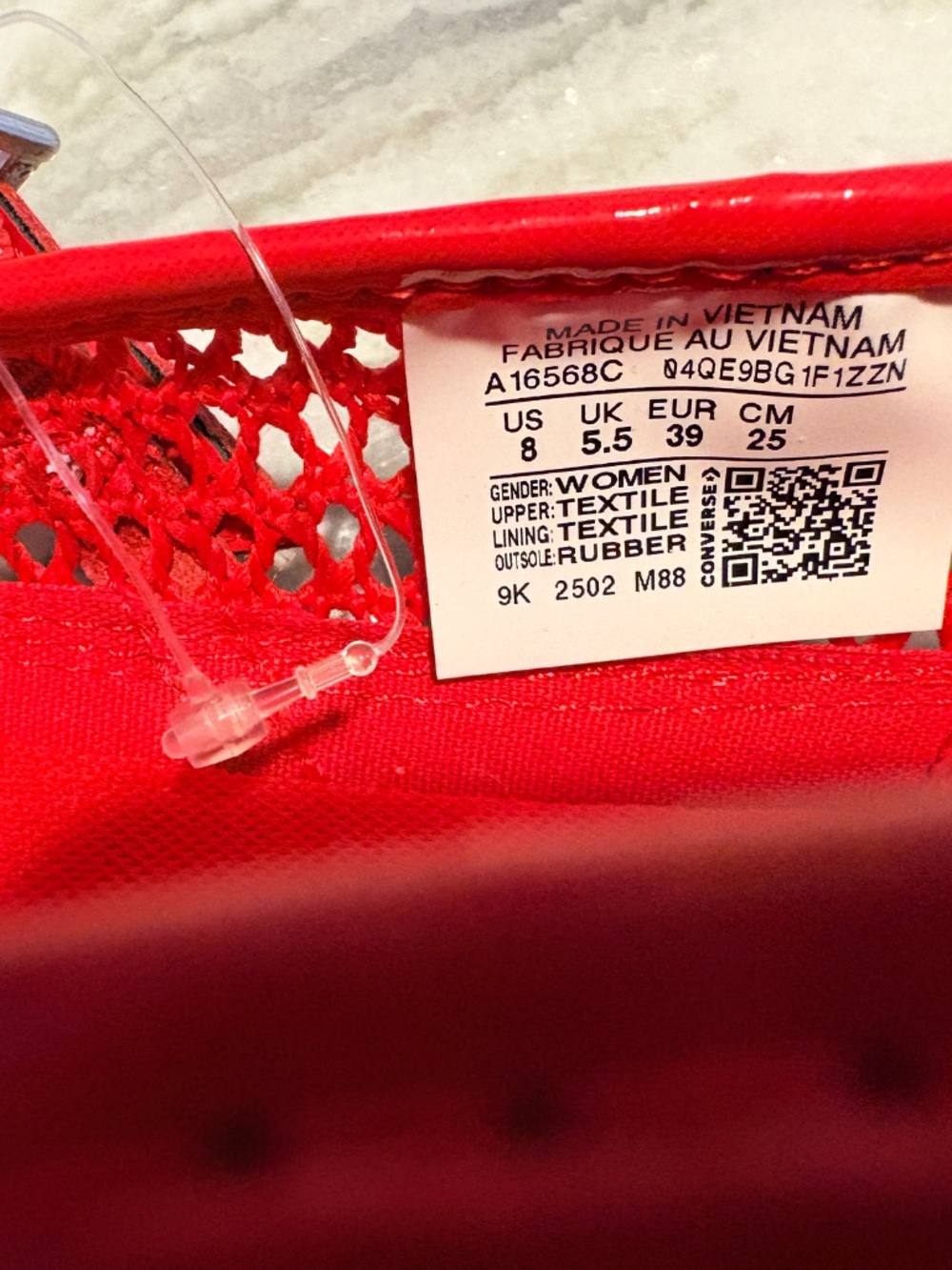 Converse Chuck Taylor All Star Dainty Mary Jane Knit Shoes. - Picture 6 of 7